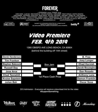 UPCOMING EVENT: Blader Gang FOREVER Premiere + Box Battle