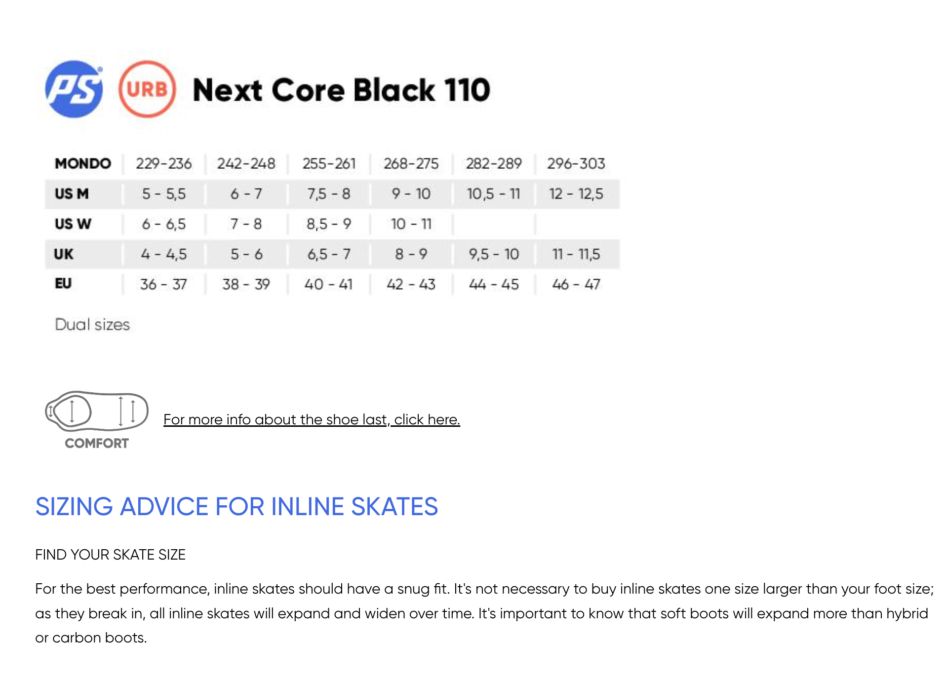 Powerslide Next Core 110mm inline skates