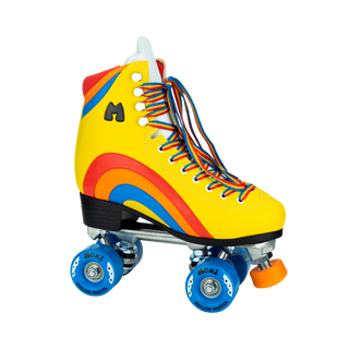 Moxi Rainbow Rider Yellow Roller Skates, Intuition Skate Shop, Skate Shops Near Me