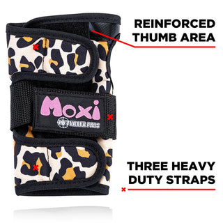 187 Moxi Leopard wrist guards