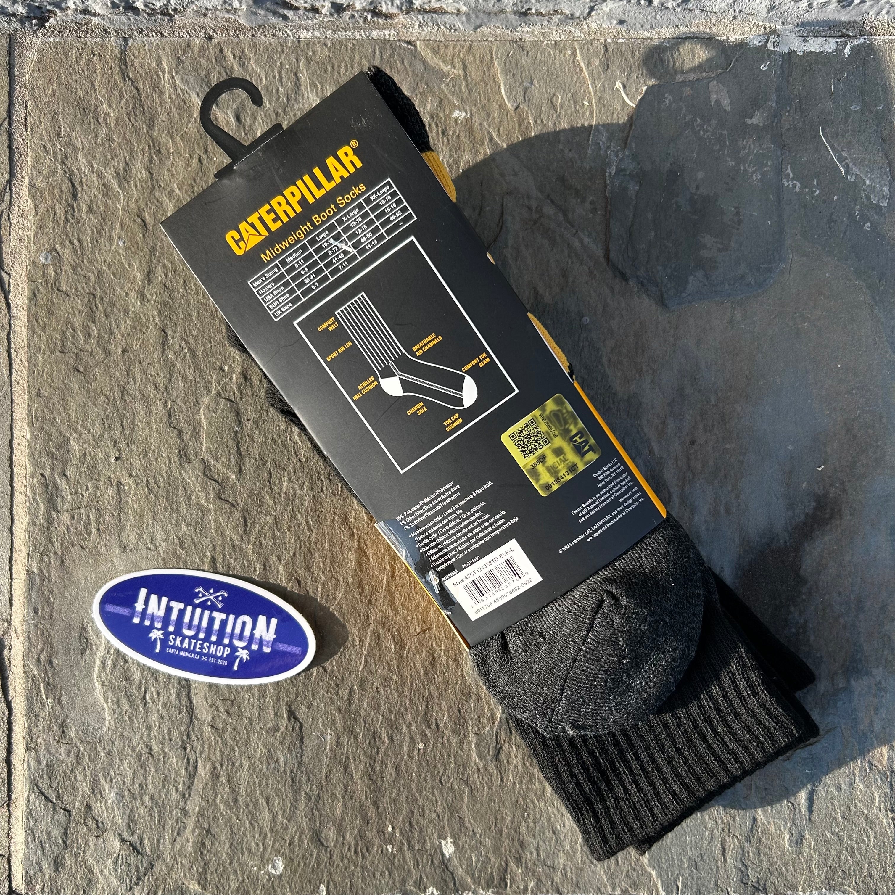 CAT Half Cushion crew socks