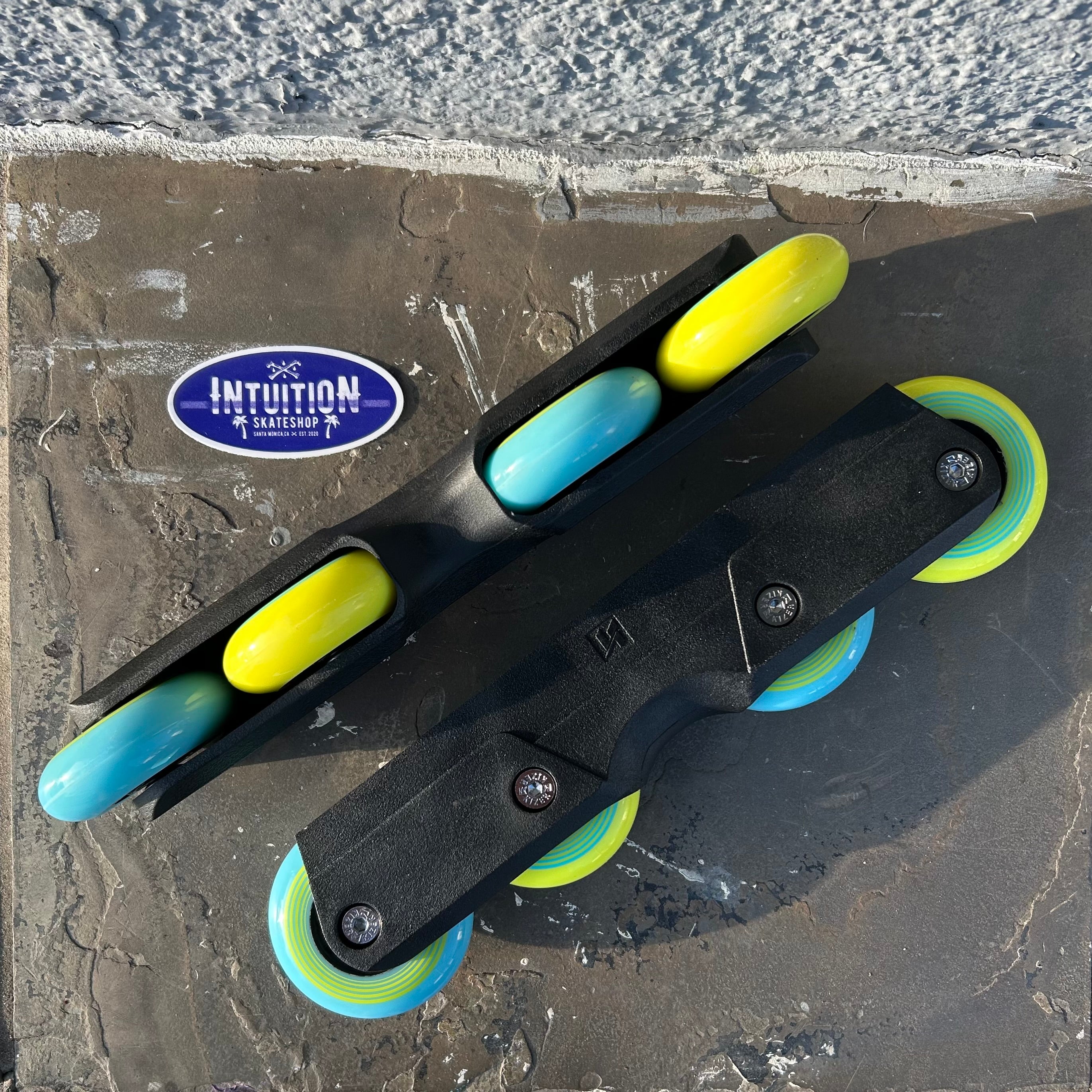 Black Kizer Advance 72 UFS Inline Skate Frames, Intuition Skate Shop, Skate Shops Near Me, Rollerblades