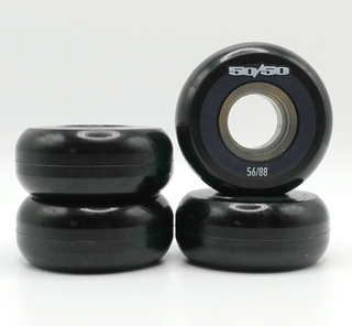 Black 50/50 56mm Inline Skate Wheels, Intuition Skate Shop, Skate Shops Near Me, Aggressive Inline Skates