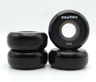 Black 50/50 56mm Inline Skate Wheels, Intuition Skate Shop, Skate Shops Near Me, Aggressive Inline Skates