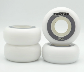 White 50/50 56mm Inline Skate Wheels, Intuition Skate Shop, Skate Shops Near Me, Aggressive Inline Skates