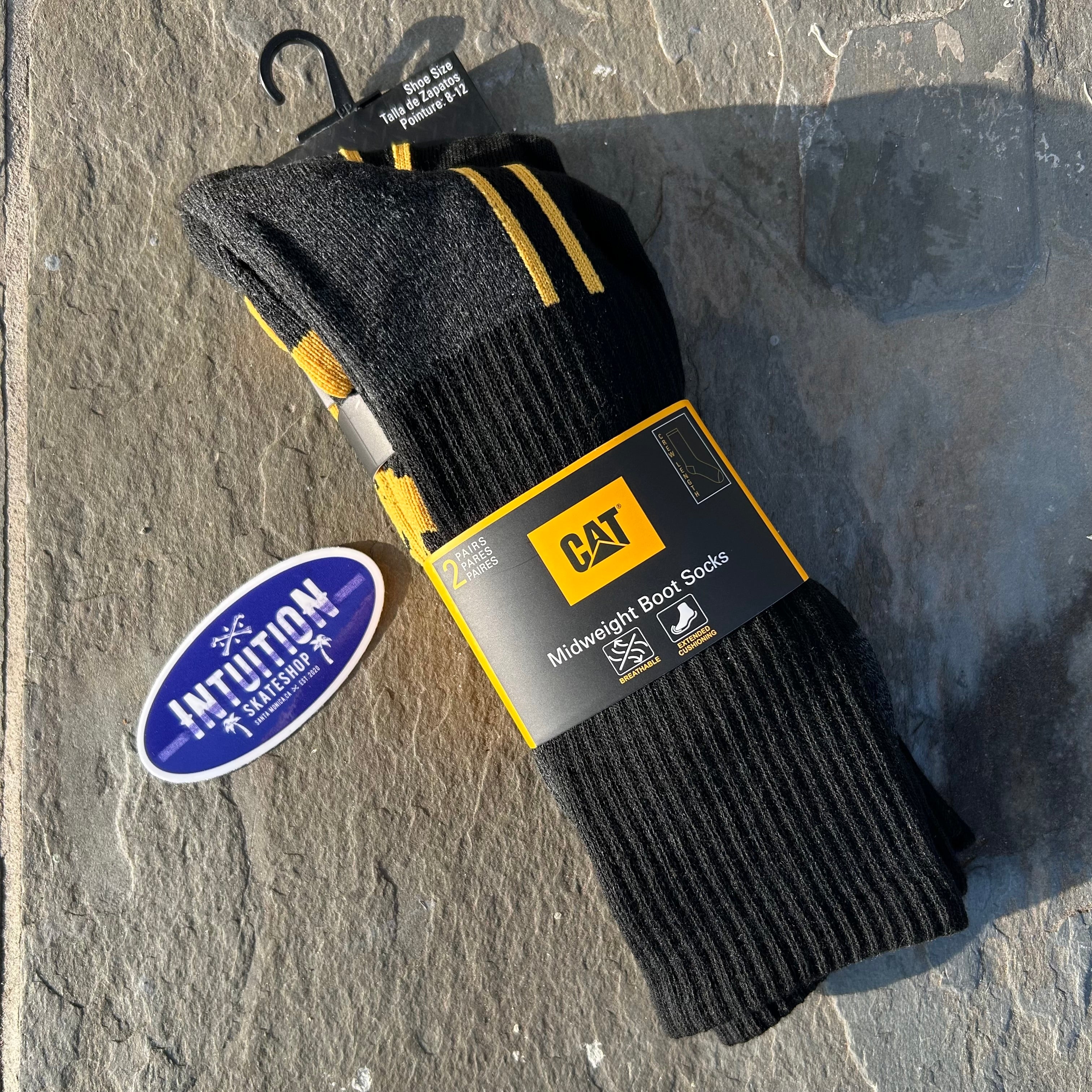 CAT Half Cushion crew socks