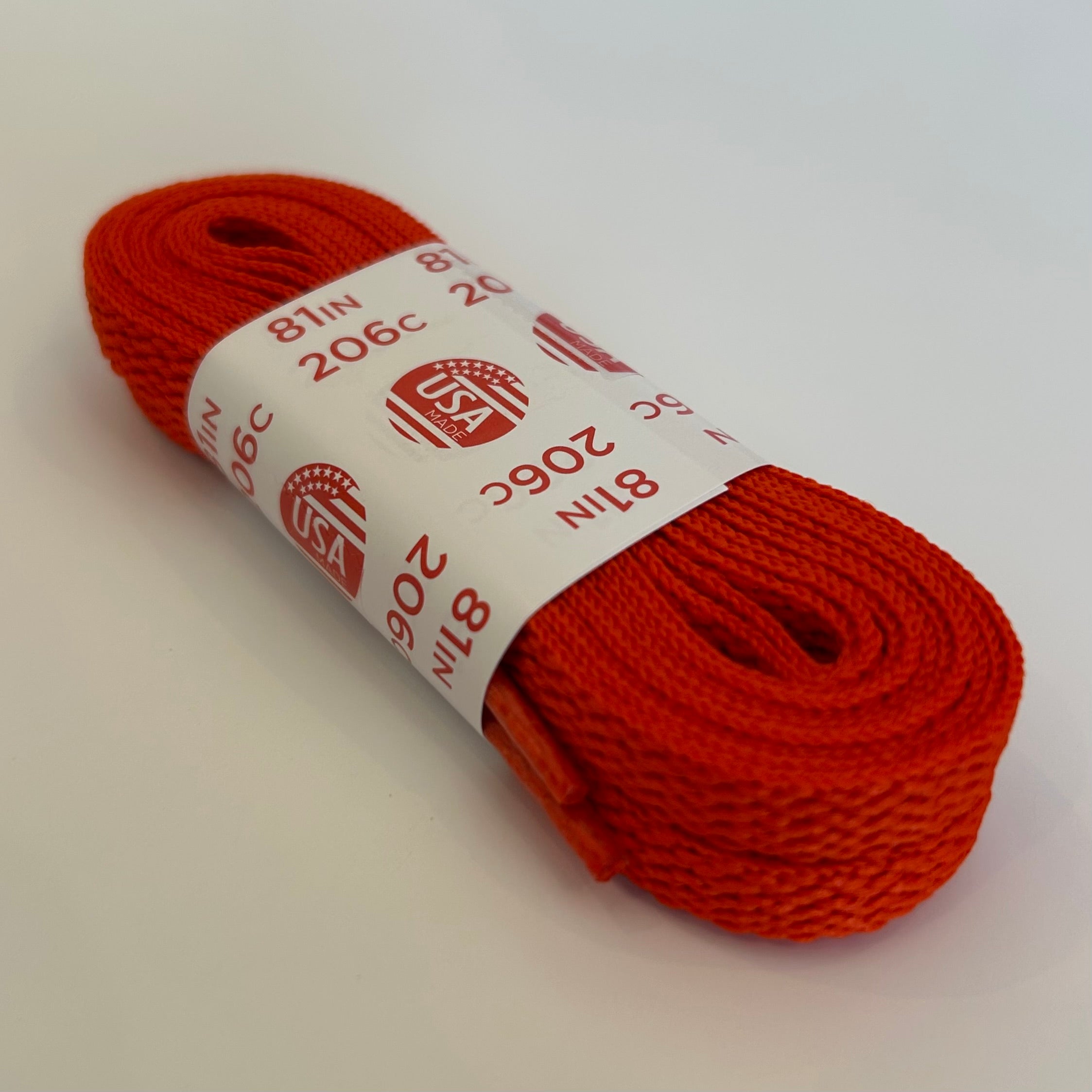Orange Cotton Sure Grip 81" Inch Roller Skate Laces, Intuition Skate Shop, Skate Shops Near Me, Roller Skates
