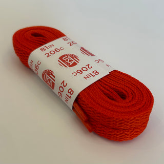 Orange Cotton Sure Grip 81" Inch Roller Skate Laces, Intuition Skate Shop, Skate Shops Near Me, Roller Skates