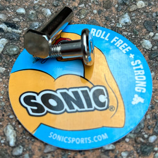 Silver Sonic 6mm Square Head Axle for Inline Skates Rollerblades, Intuition Skate Shop, Skate Shops Near Me