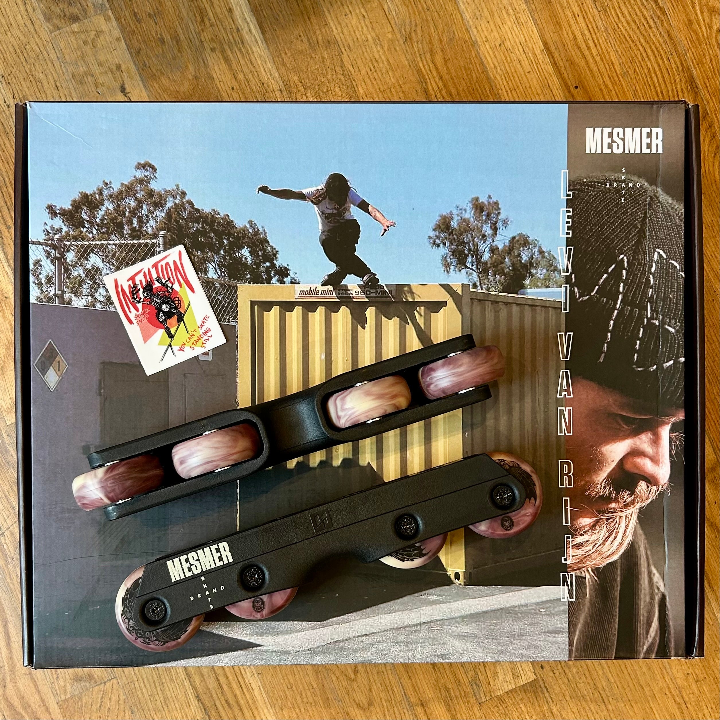 Mesmer Levi van Rijn Ready to Roll UFS Frames for Inline Skates, Intuition Skate Shop, Skate Shops Near Me