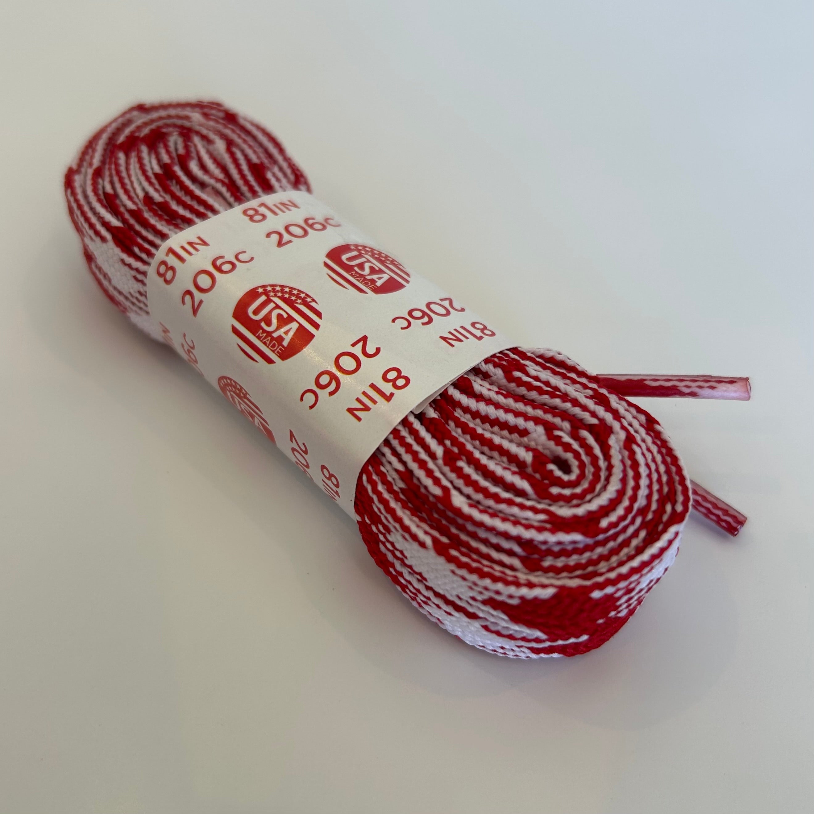 Red and White Plaid Cotton Sure Grip 81" Inch Roller Skate Laces, Intuition Skate Shop, Skate Shops Near Me, Roller Skates