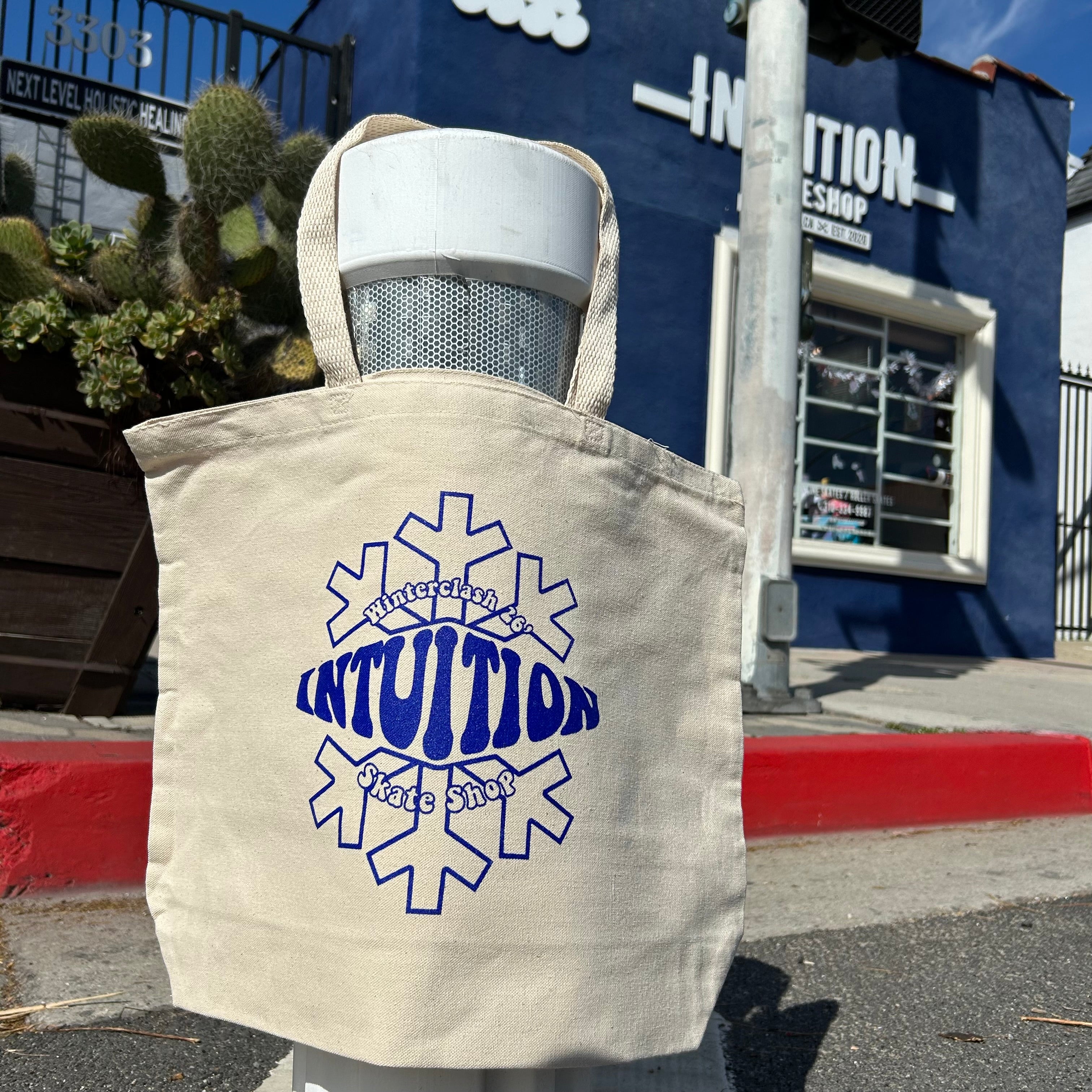 Sandstone Intuition Winterclash 2026 Tote Bag, Intuition Skate Shop, Skate Shops Near Me, Inline Skates, Roller Skates, Skate Bag