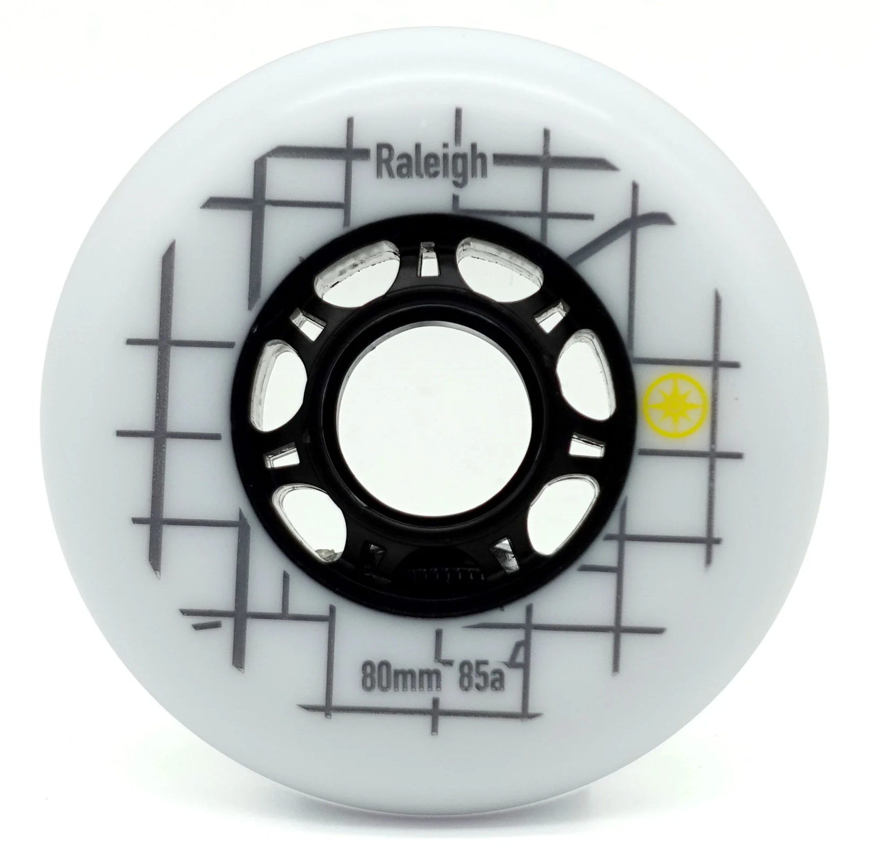 White Compass 80mm Inline Skate Wheels, Intuition Skate Shop, Skate Shops Near Me