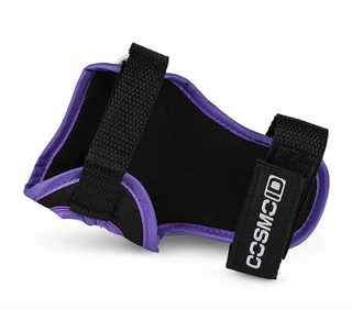 Purple and Black Cosmo ID Pads Set, Intuition Skate Shop, Skate Shops Near Me, Protective Gear, Inline Skates, Roller Skates