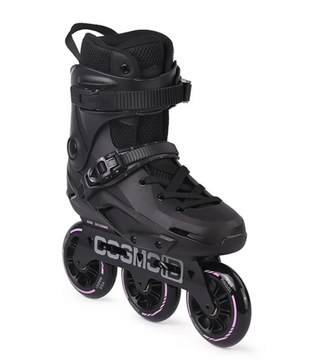 Black Cosmo ID TT3 3 x 110 Inline Skates, Intuition Skate Shop, Skate Shops Near Me, Urban Inline Skates, Rollerblades