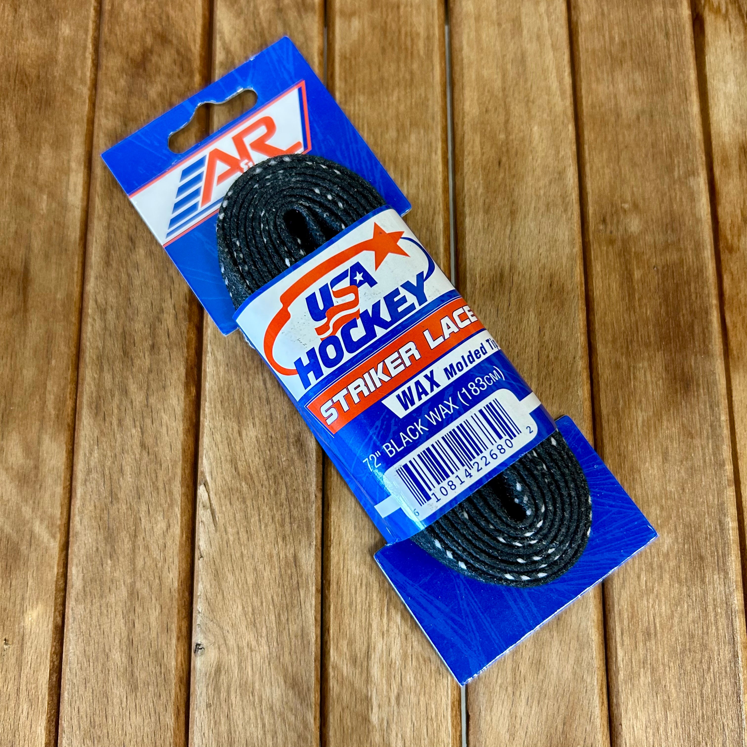 Black A&R Waxed Hockey Laces at Intuition Skate Shop, Hockey Laces, Waxed Skate Laces, Skate Shops Near Me, Ice Skating, Ice Hockey