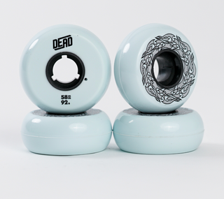 Dead 58mm Powder Blue inline skate wheel