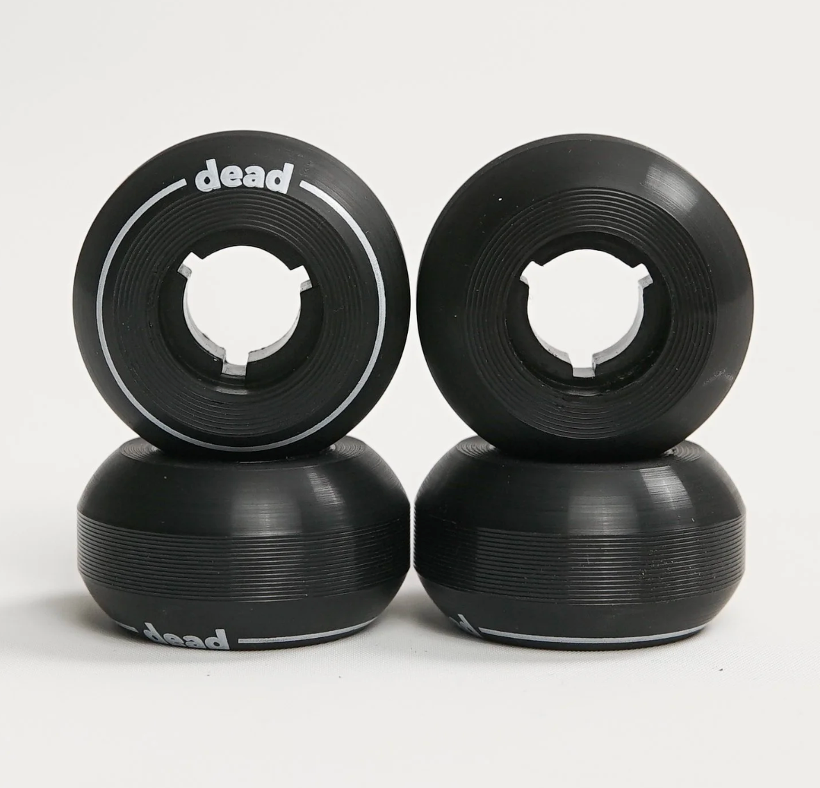 Black Dead 45mm Anti Rocker Inline Skate Grind Wheels, Intuition Skate Shop, Skate Shops Near Me