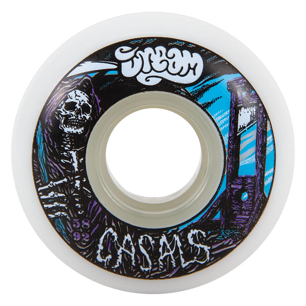 White Dream 58mm Mick Casals Inline Skate Wheels, Intuition Skate Shop, Skate Shops Near Me, Rollerblades