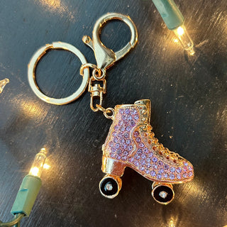 Lavender Roller Skate Keychain, Intuition Skate Shop, Skate Shops Near Me, Roller Skate Jewelry 