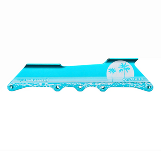 Bright Blue Endless Blading LA Skate Hunnies Inline Skate Frames, Intuition Skate Shop, Skate Shops Near Me, Rollerblades