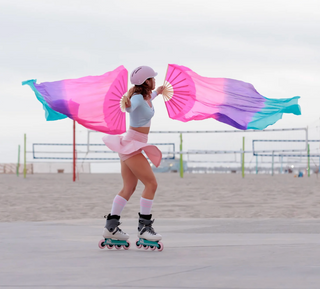 Bright Blue Endless Blading LA Skate Hunnies Inline Skate Frames, Intuition Skate Shop, Skate Shops Near Me, Rollerblades