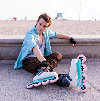 Bright Blue Endless Blading LA Skate Hunnies Inline Skate Frames, Intuition Skate Shop, Skate Shops Near Me, Rollerblades