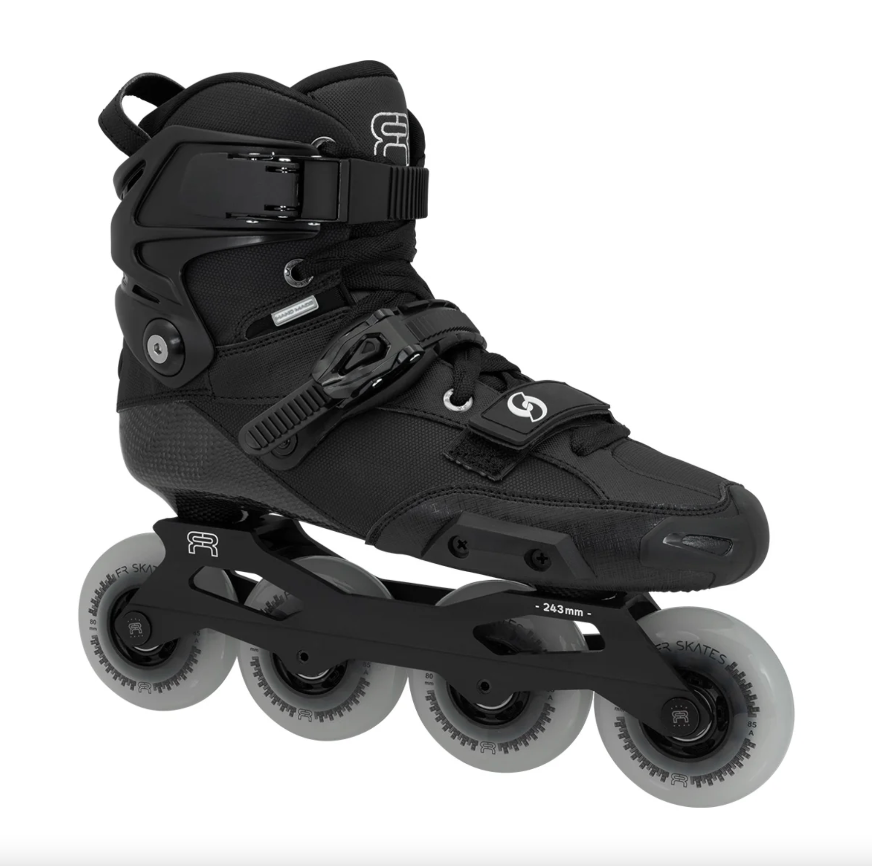Black FR Spin 2025 Inline Skates, Skate Shop Near Me, Intuition Skate Shop, Inline Skates