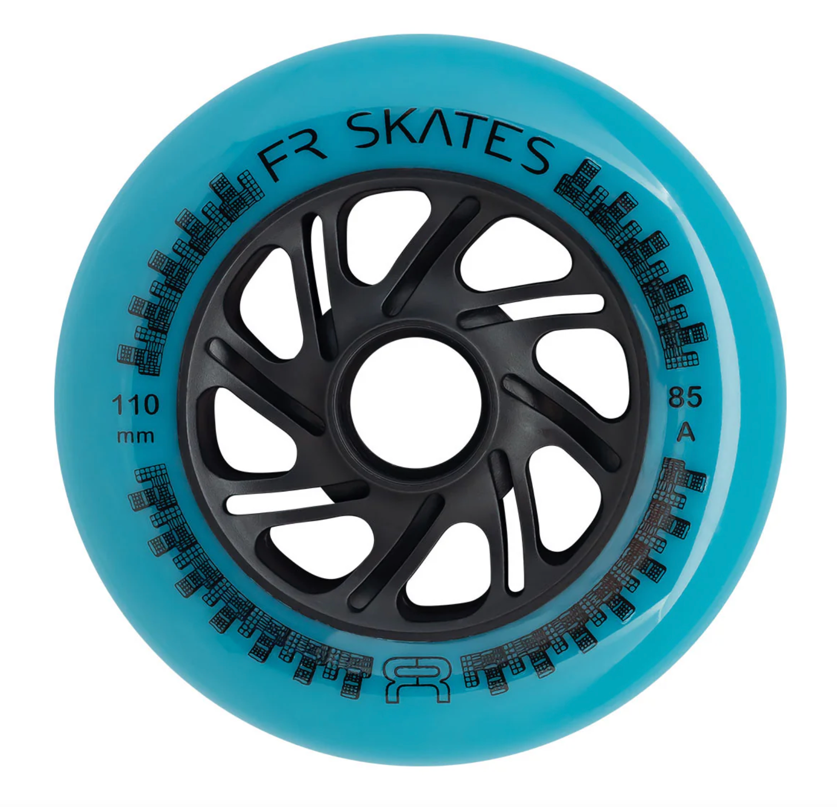 FR Downtown 110mm Teal Inline Skate Wheel, Intuition Skate Shop, Skate Shops Near Me