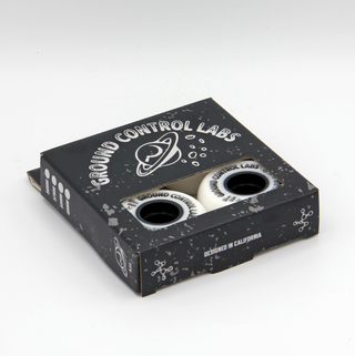 White Ground Control 57mm ATF Inline Skate Wheels at Intuition Skate Shop