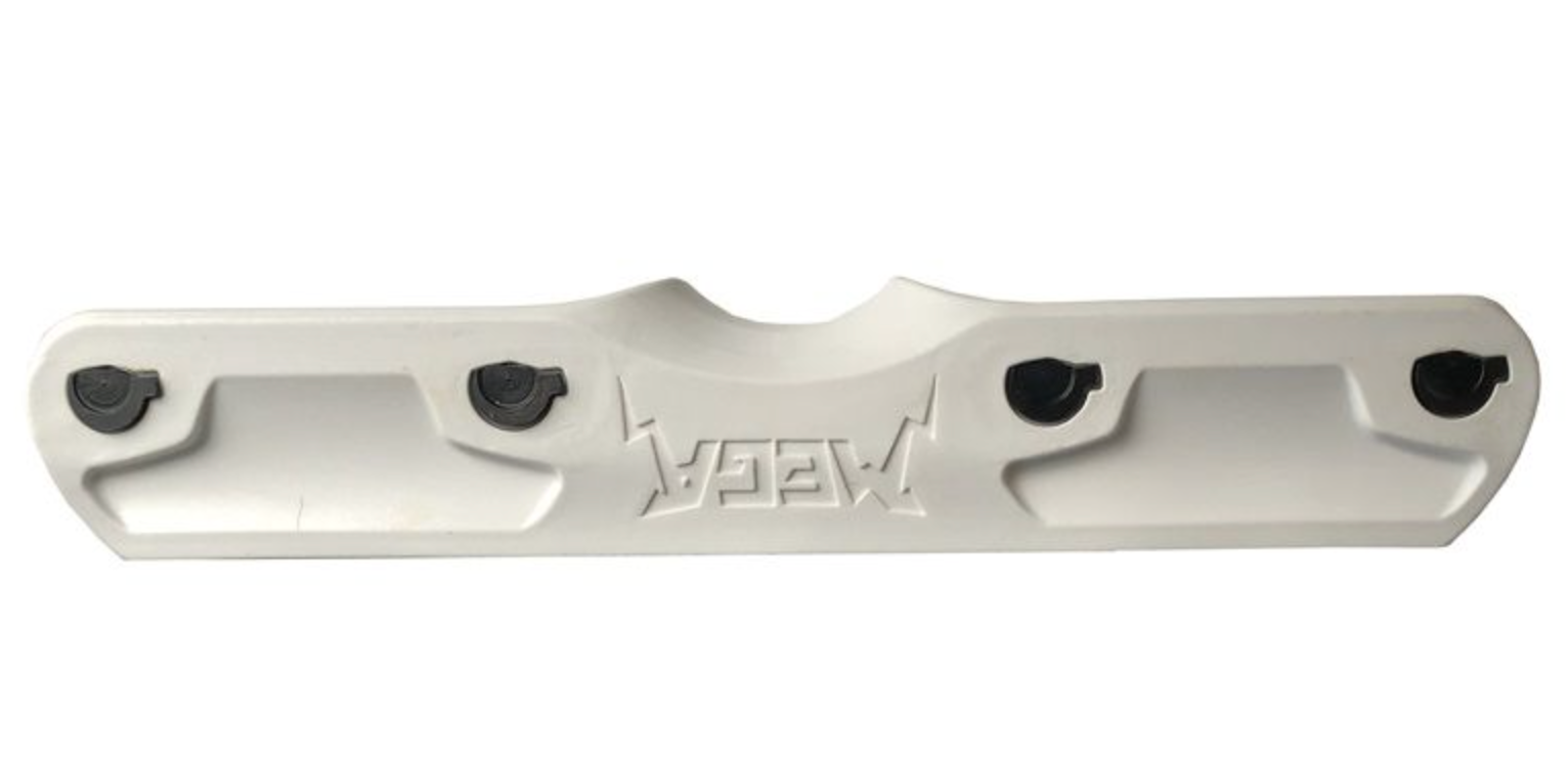 White GC Mega Frames for Inline Skates, Intuition Skate Shop, Skate Shops Near Me, Inline Skates