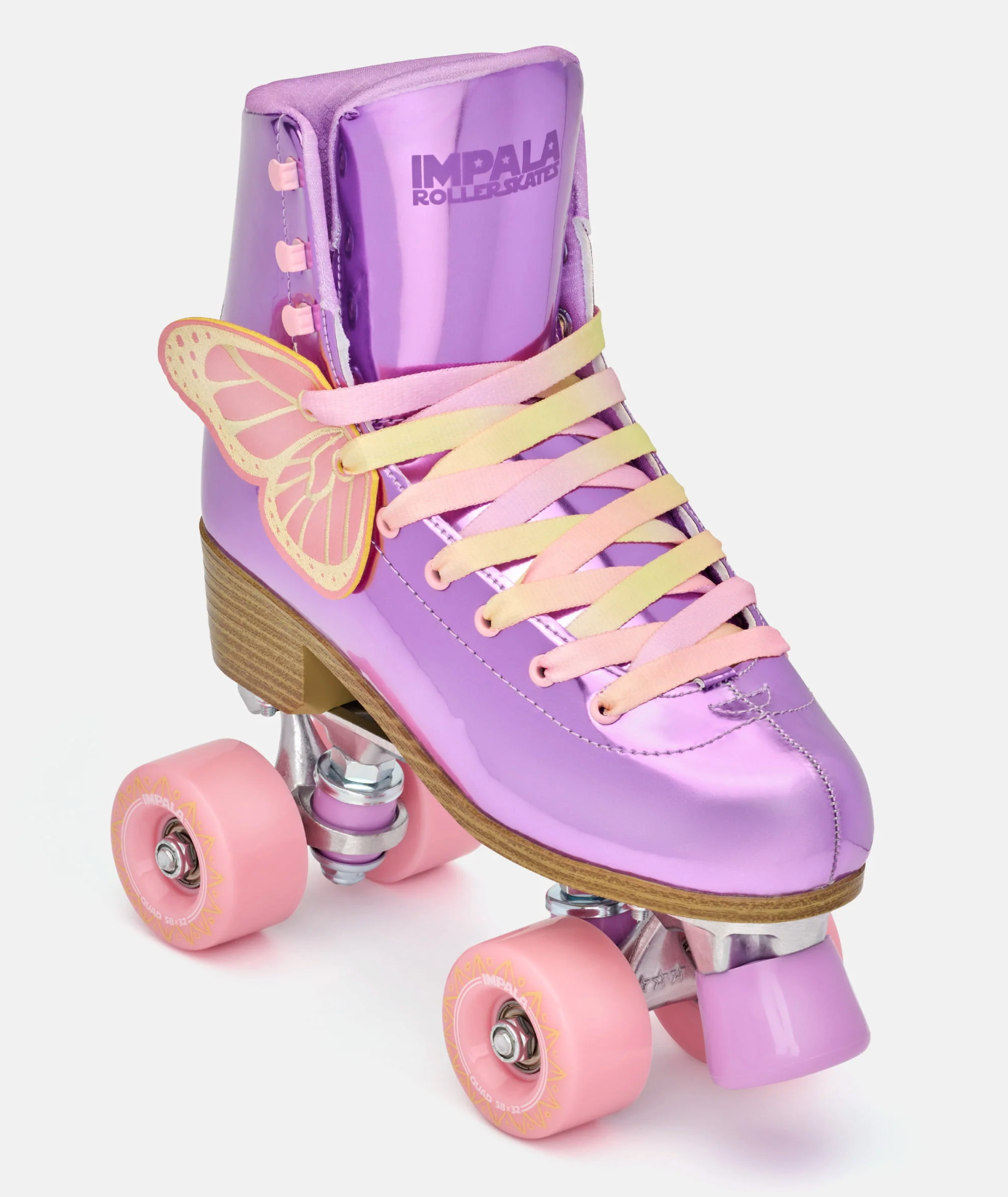 Purple Lavender Butterfly Impala Roller Skates, Intuition Skate Shop, Skate Shops Near Me, Roller Skates