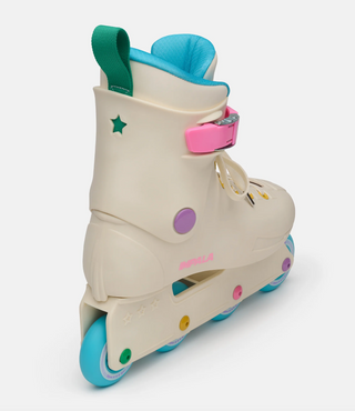 Sprinkle White and Pink and Blue Multi Color Impala Inline Skates, Intuition Skate Shop, Skate Shops Near Me, Rollerblades