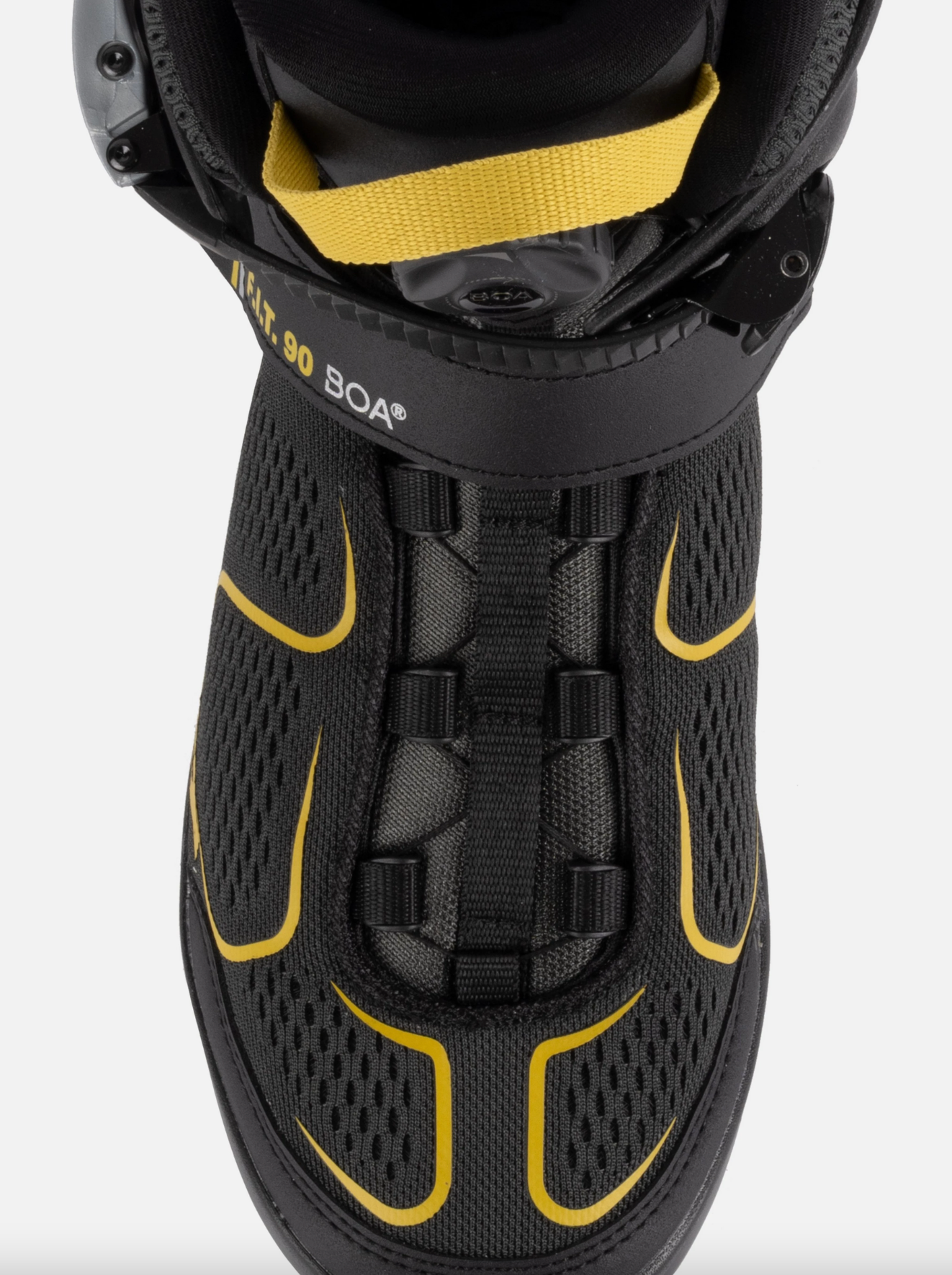 Black and Yellow K2 FIT 90 BOA Men