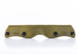 Olive Green Kaltik V2 Flat Inline Skate Frames, Intuition Skate Shop, Skate Shops Near Me, Inline Skates