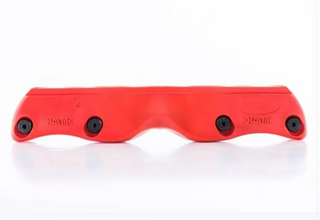 Red Kaltik V2 Flat Inline Skate Frames, Intuition Skate Shop, Skate Shops Near Me, Inline Skates