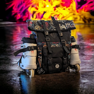 Colorful Kekoa Roll Top Skate Carry Backpack, Intuition Skate Shop, Skate Shops Near Me, Inline Skates