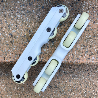 Kizer Fluid V White Ready to Roll Inline Skate Frames, Intuition Skate Shop, Skate Shops Near Me, Inline Skates
