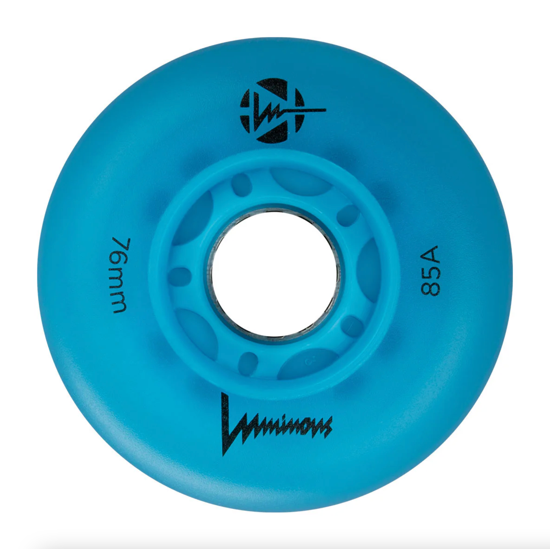 Luminous 76mm inline skate wheel