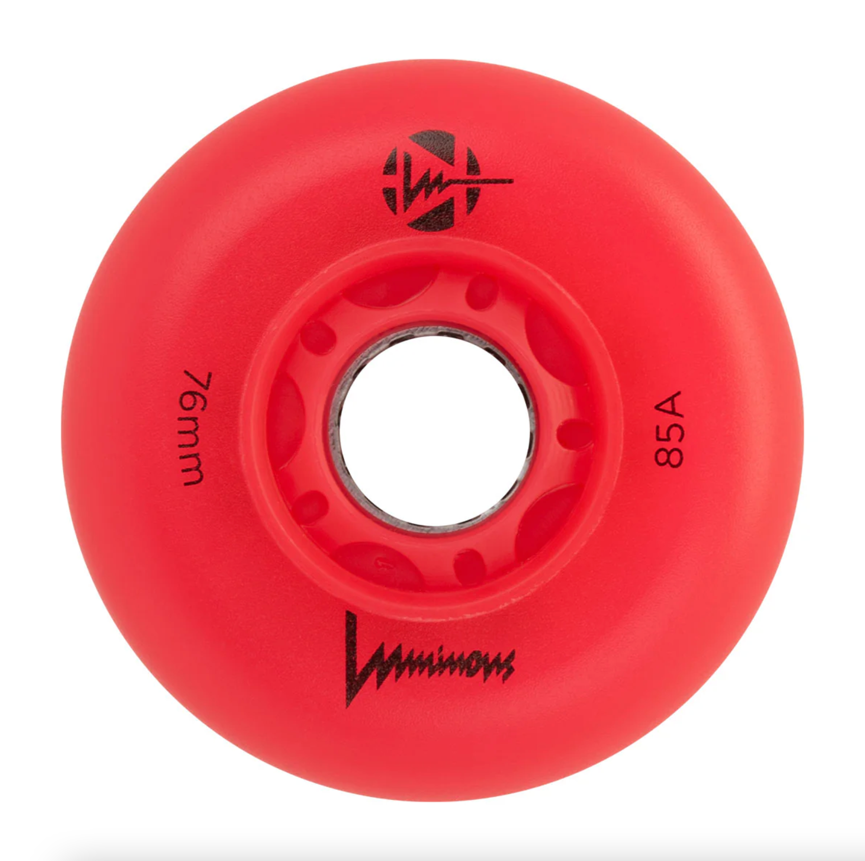 Luminous 76mm inline skate wheel