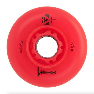 Luminous 76mm inline skate wheel