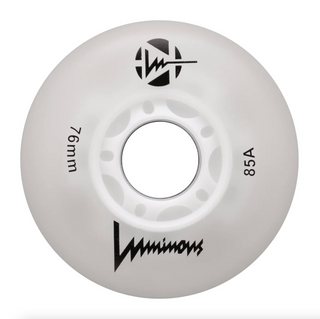 Luminous 76mm inline skate wheel