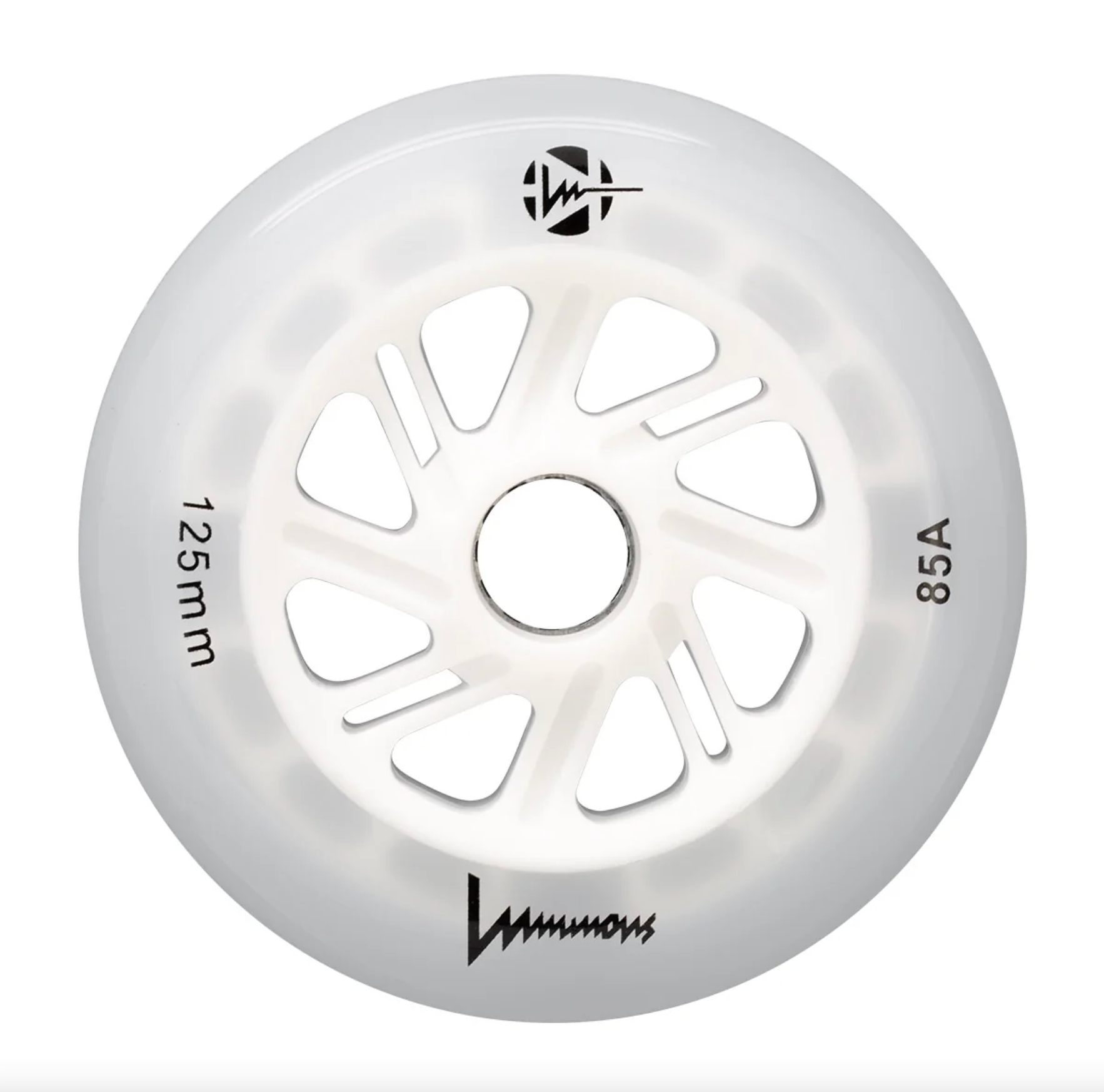 Luminous 125mm White Inline Skate Wheels, Intuition Skate Shop, Skate Shops Near Me, Inline Skates