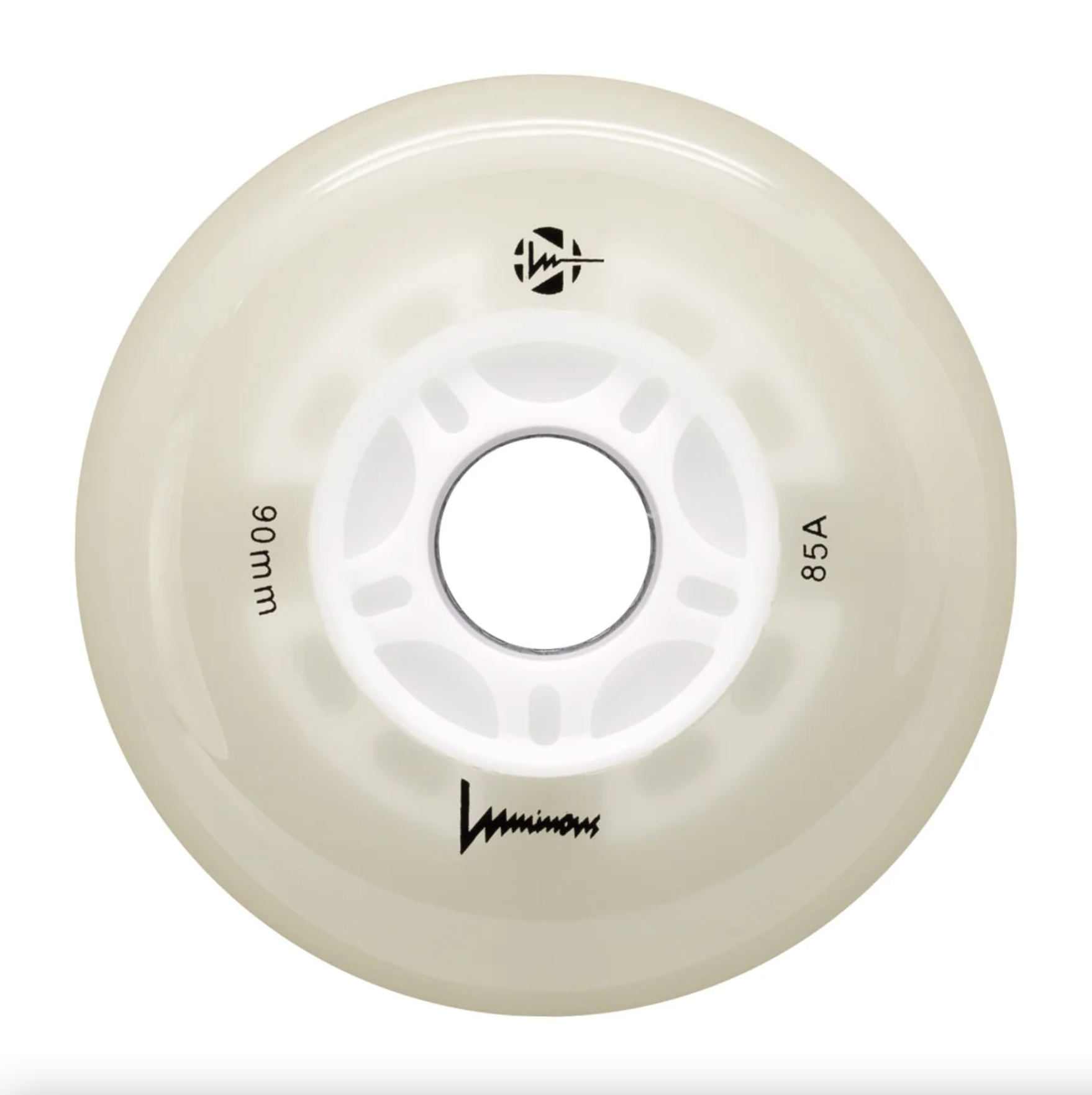 Luminous 90mm INLINE SKATE light up wheels