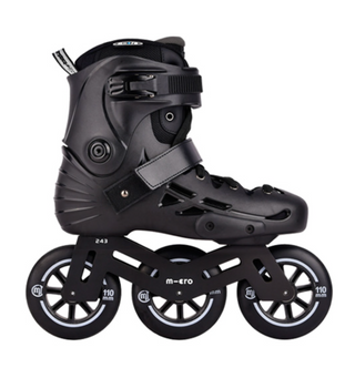Black Micro MT3 110mm Inline Skates, Intuition Skate Shop, Skate Shops Near Me, Inline Skates
