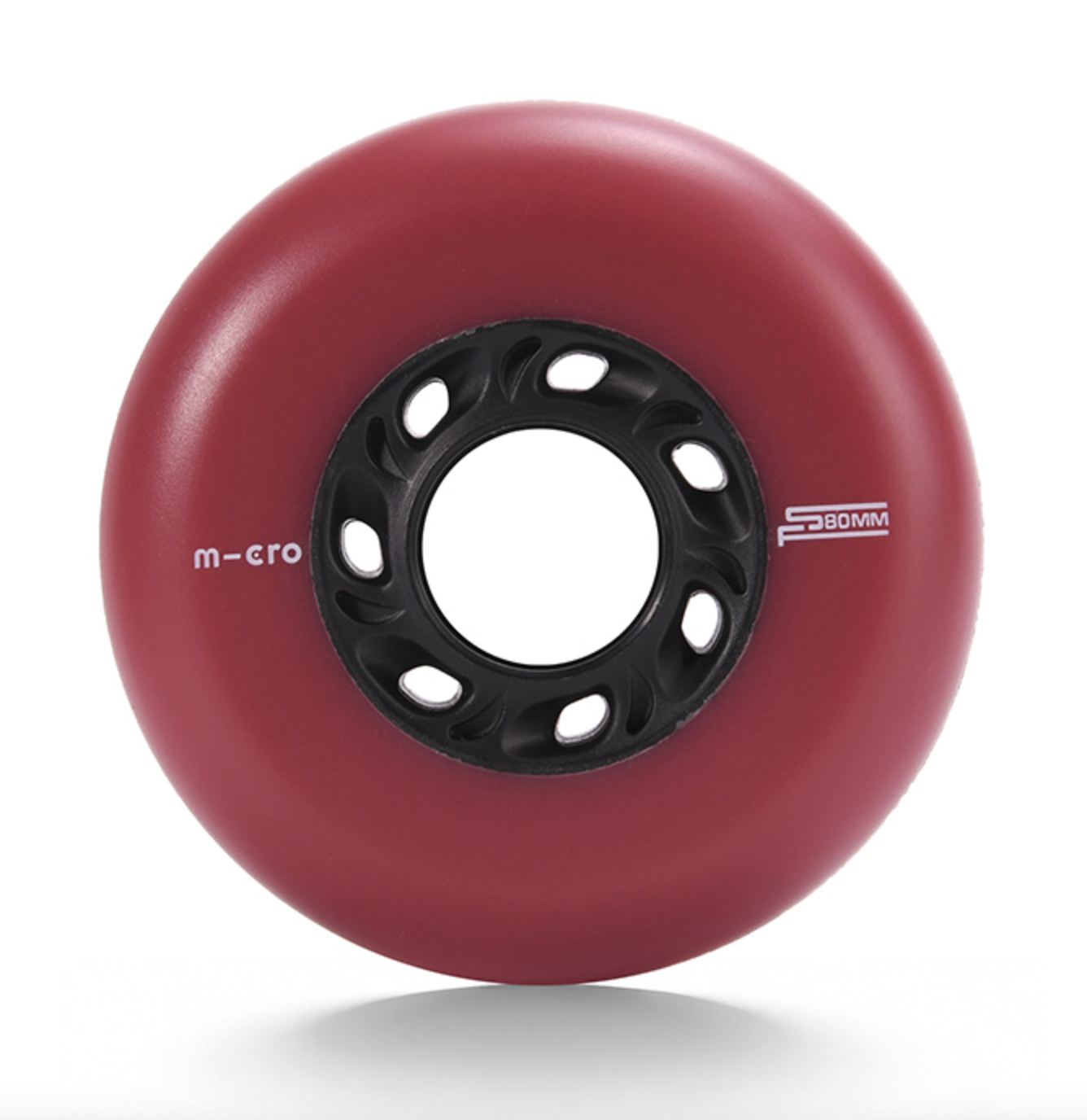 Cherry Red Micro SF 80mm Inline Skate Wheels, Intuition Skate Shop, Skate Shops Near Me, Rollerblades