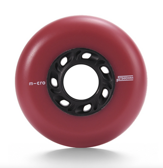 Cherry Red Micro SF 80mm Inline Skate Wheels, Intuition Skate Shop, Skate Shops Near Me, Rollerblades