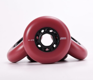 Cherry Red Micro SF 80mm Inline Skate Wheels, Intuition Skate Shop, Skate Shops Near Me, Rollerblades