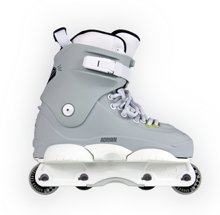Gray Razors Genesys Json Adriani Pro Aggressive Inline Skates at Intuition Skate Shop, Skate Shops Near Me
