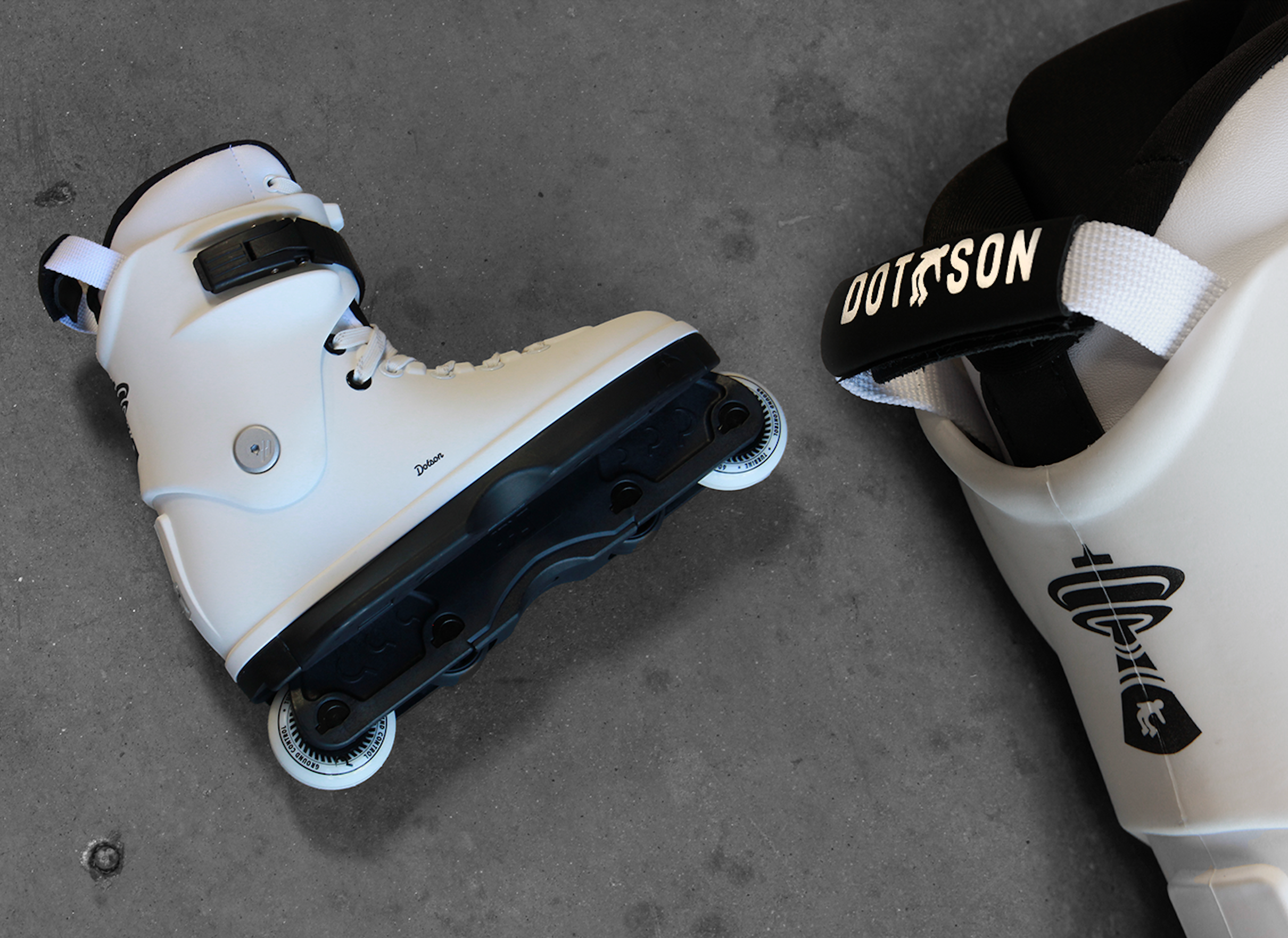 White Razors Shift Jake Dotson Pro Inline Skates, Intuition Skate Shop, Skate Shops Near Me, Rollerblades, Street Skates